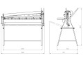 Ручная гильотина 1250